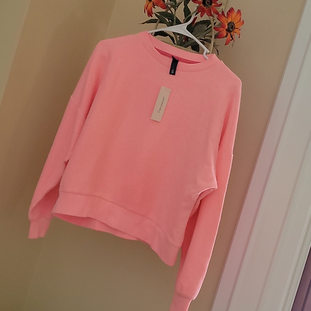 Francesca's Hot Pink Top